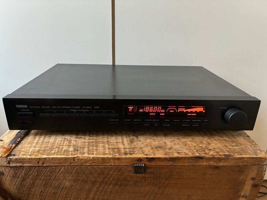 Yamaha Natural Sound Tuner - in Nieuwstaat, Enlèvement ou Envoi, Comme neuf