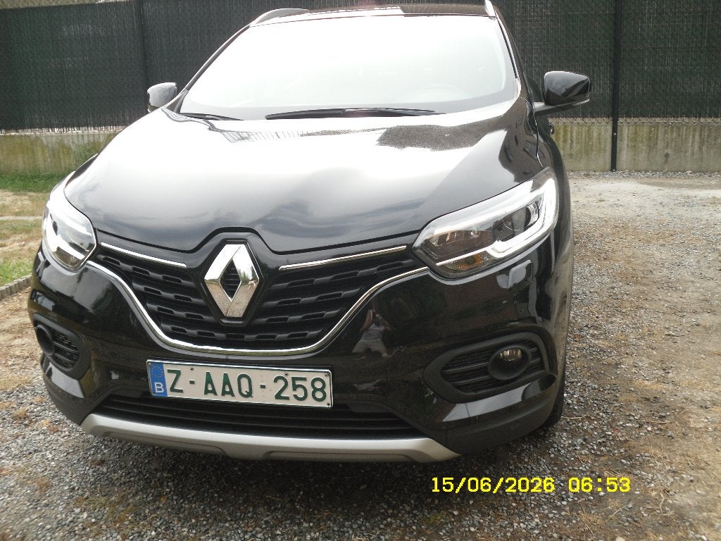 renoult kadjar, Auto's, Voorwielaandrijving, 4 cilinders, Leder en Stof, Zwart