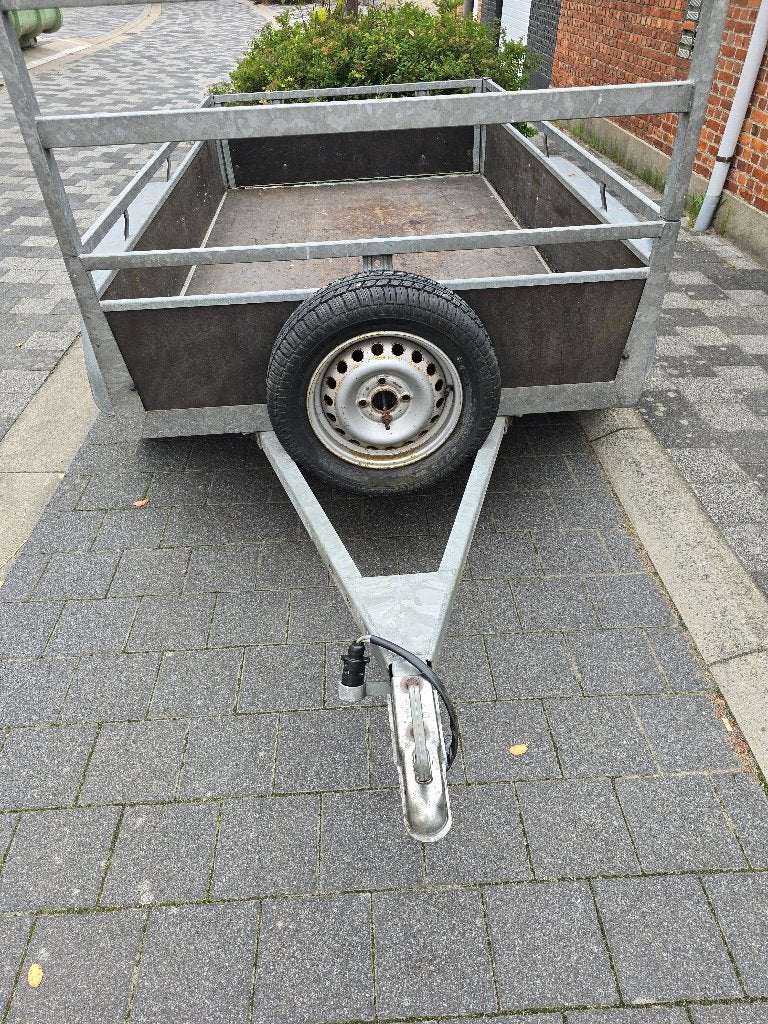 Aanhangwagen dubbelasser 2.25m X 1.30m, Enlèvement