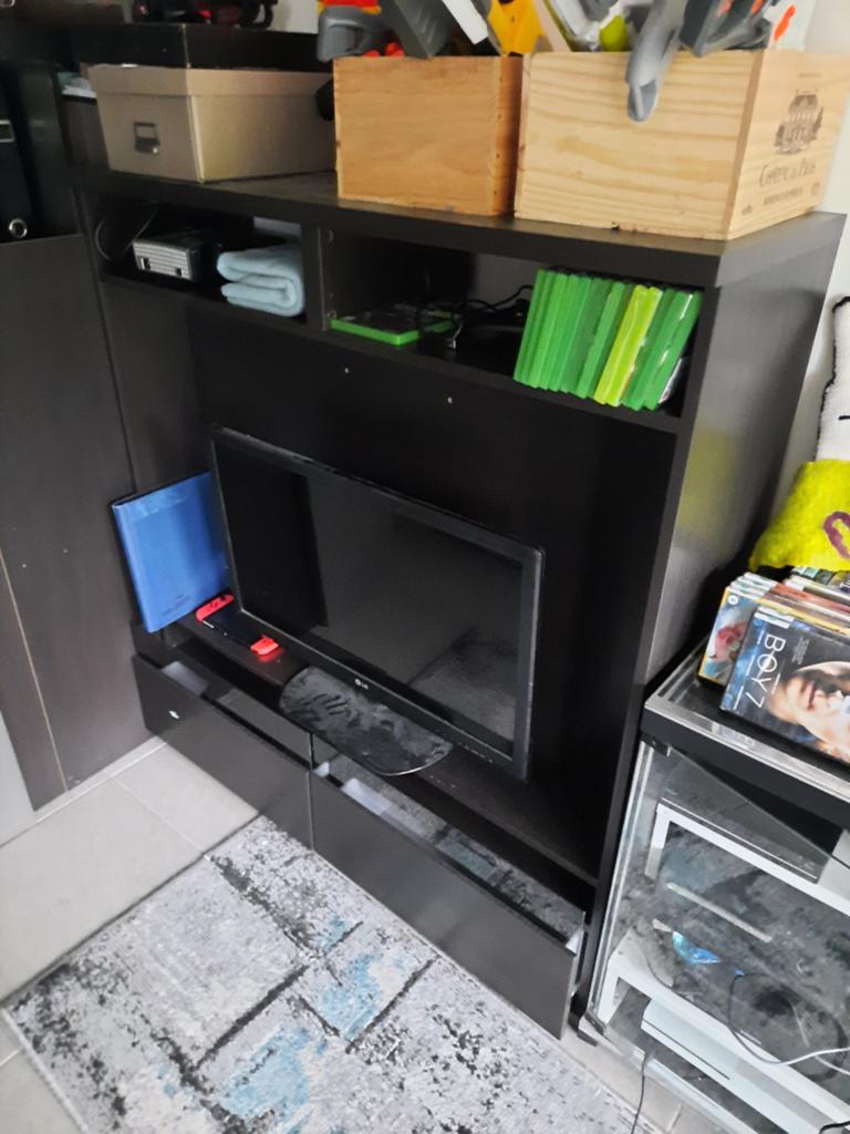 Meuble TV Ikea Besta, 25 à 50 cm, 100 à 150 cm, Enlèvement, Utilisé