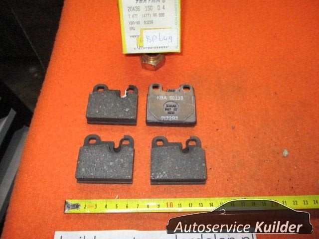 Remblokken achter BMW E3 E9 E12 E24 Textar BP649 20436150, Auto-onderdelen, -, -, Nieuw, Ophalen of Verzenden