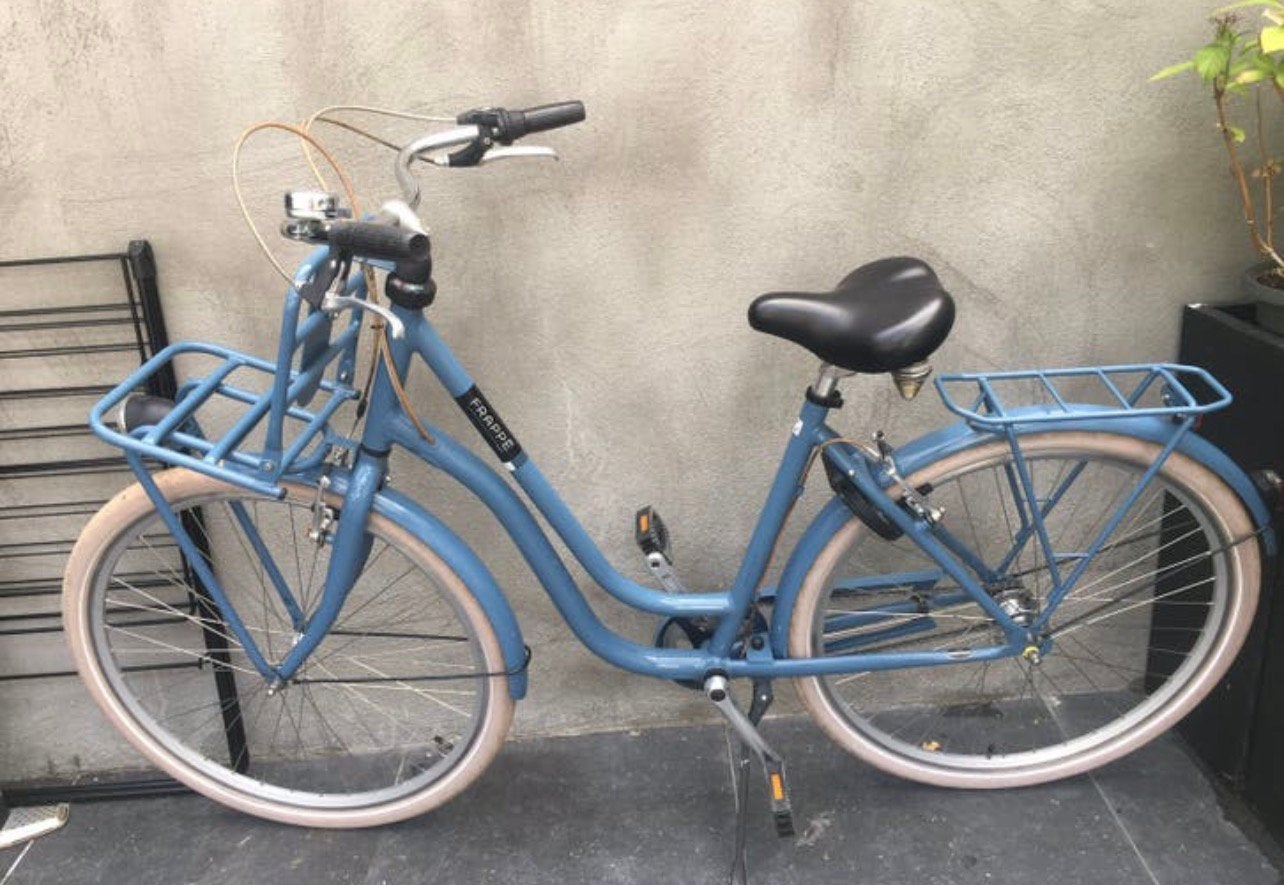 Frappe damesfiets, Ophalen, Gebruikt, Velgrem, Versnellingen