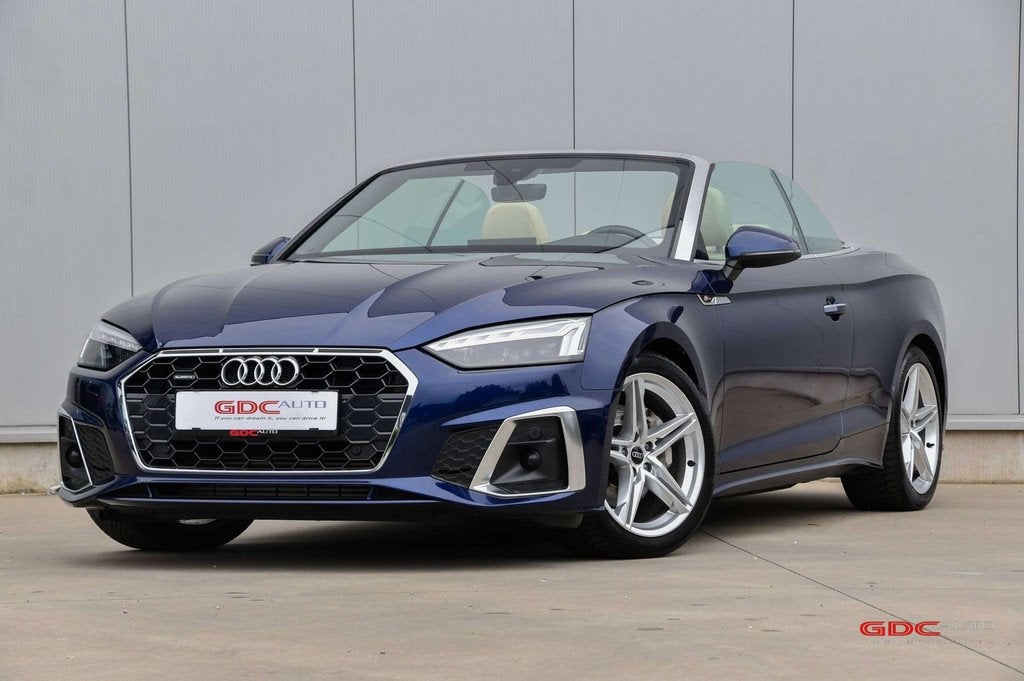 Audi A5 A5 Cabriolet l 40 TFSI l S line l Quattro l B&O l Ma, Cuir, Achat, Entreprise, Cabriolet