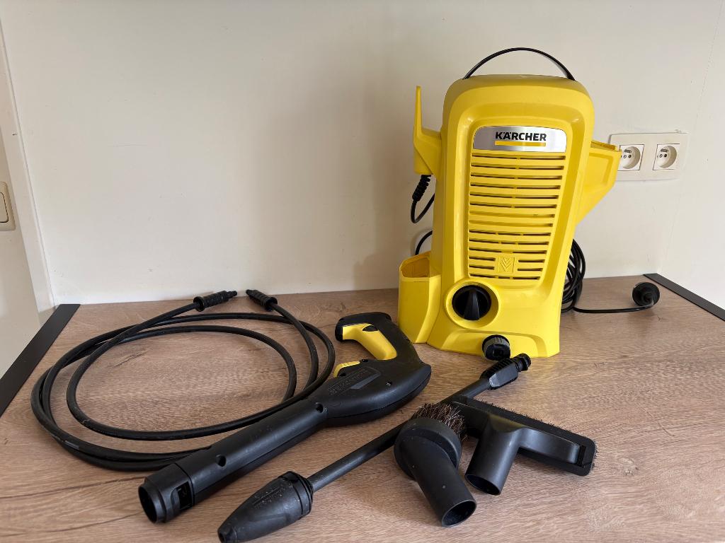 Karcher K2, Ophalen, Gebruikt