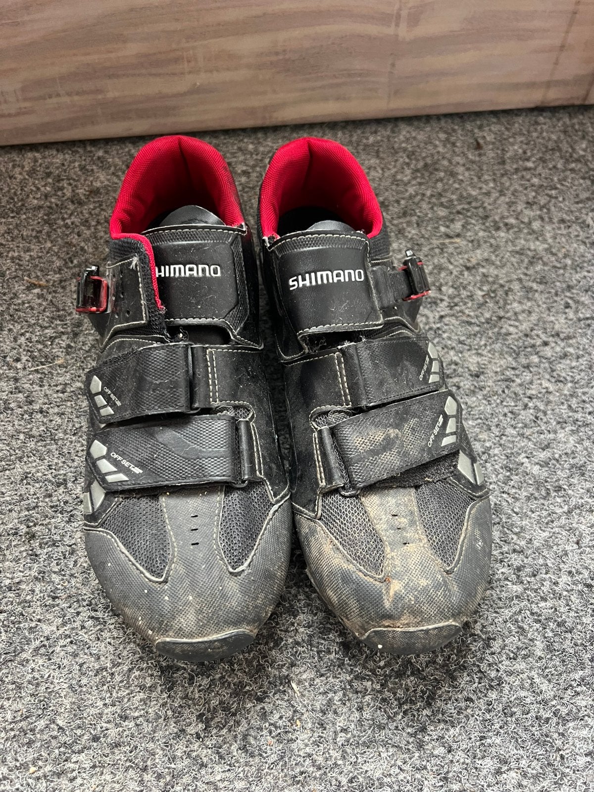 Schoenen shimano 45 - mtb cyclo, Ophalen, Gebruikt, Schoenen