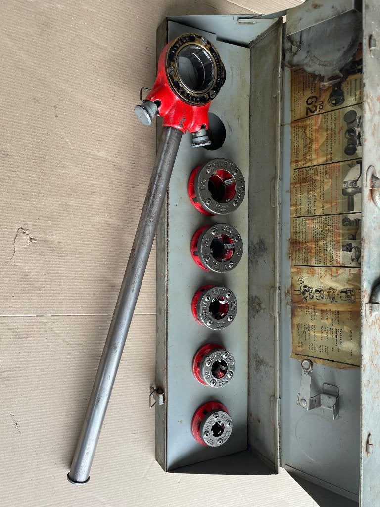 VIRAX Hand draadsnij-ijzer rechts 3/8” - 1 1/4", Ophalen, Zo goed als nieuw, Snijgereedschap, Overige merken