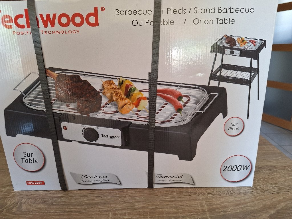 A ve.dre barbecue  sur pied, Tuin en Terras, Ophalen, Nieuw, Techwood