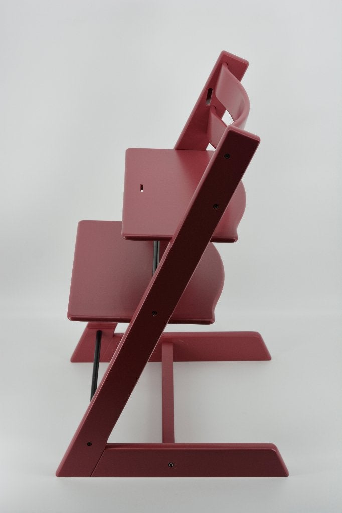 Stokke Tripp Trapp Heather Pink – trip trap stoel, Verzenden, Gebruikt, Meegroeistoel, Aanschuifbaar