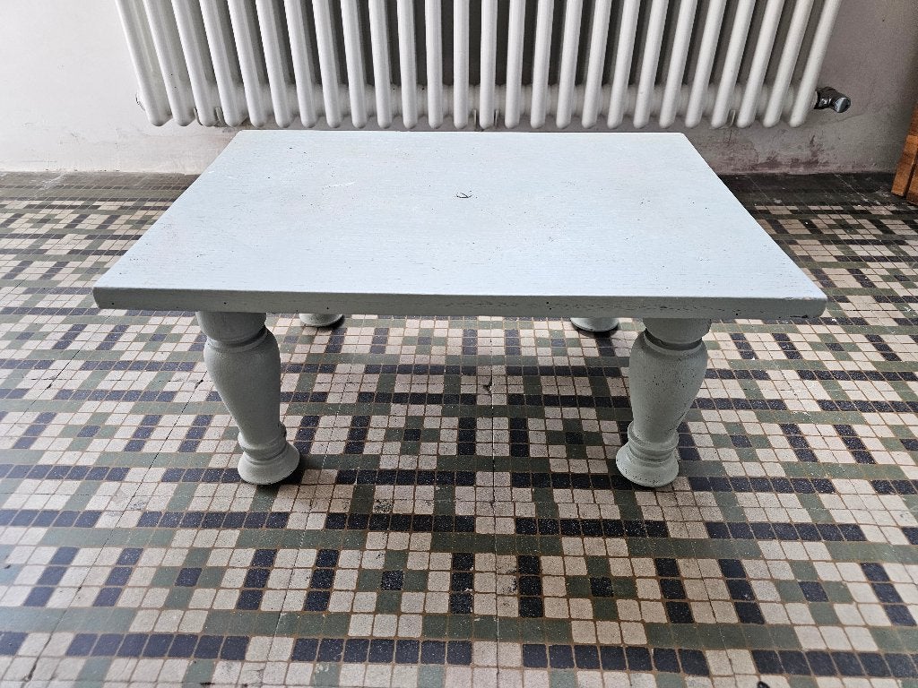 Petite table de sol/Bout de lit en bois massif, Ophalen, Minder dan 50 cm, Gebruikt, 50 tot 100 cm