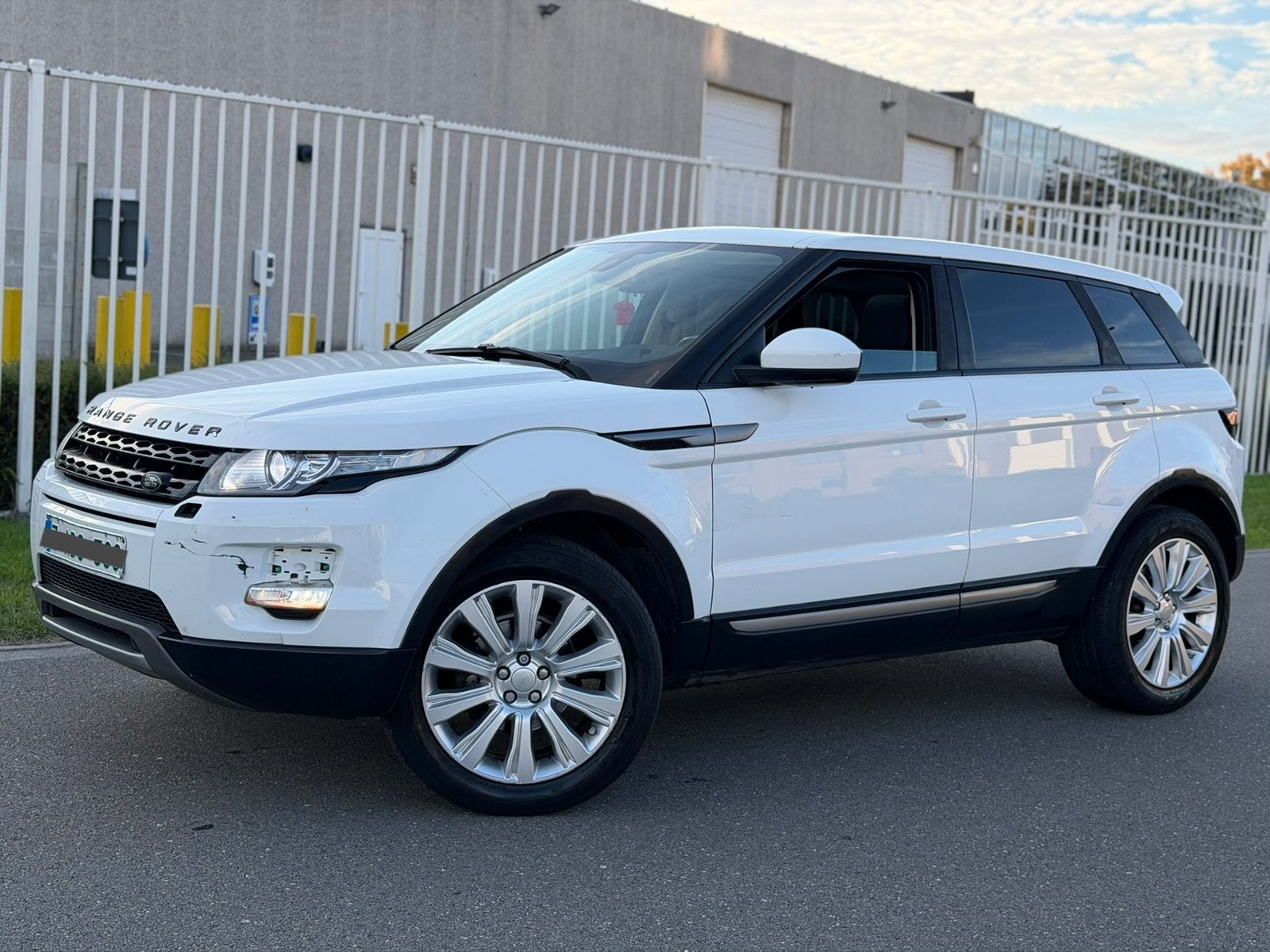 Land Rover Range Rover Evoque 2.2 eD4 150Pk! Pre Facelift *, Auto's, Wit, Leder, Bedrijf, 5 deurs