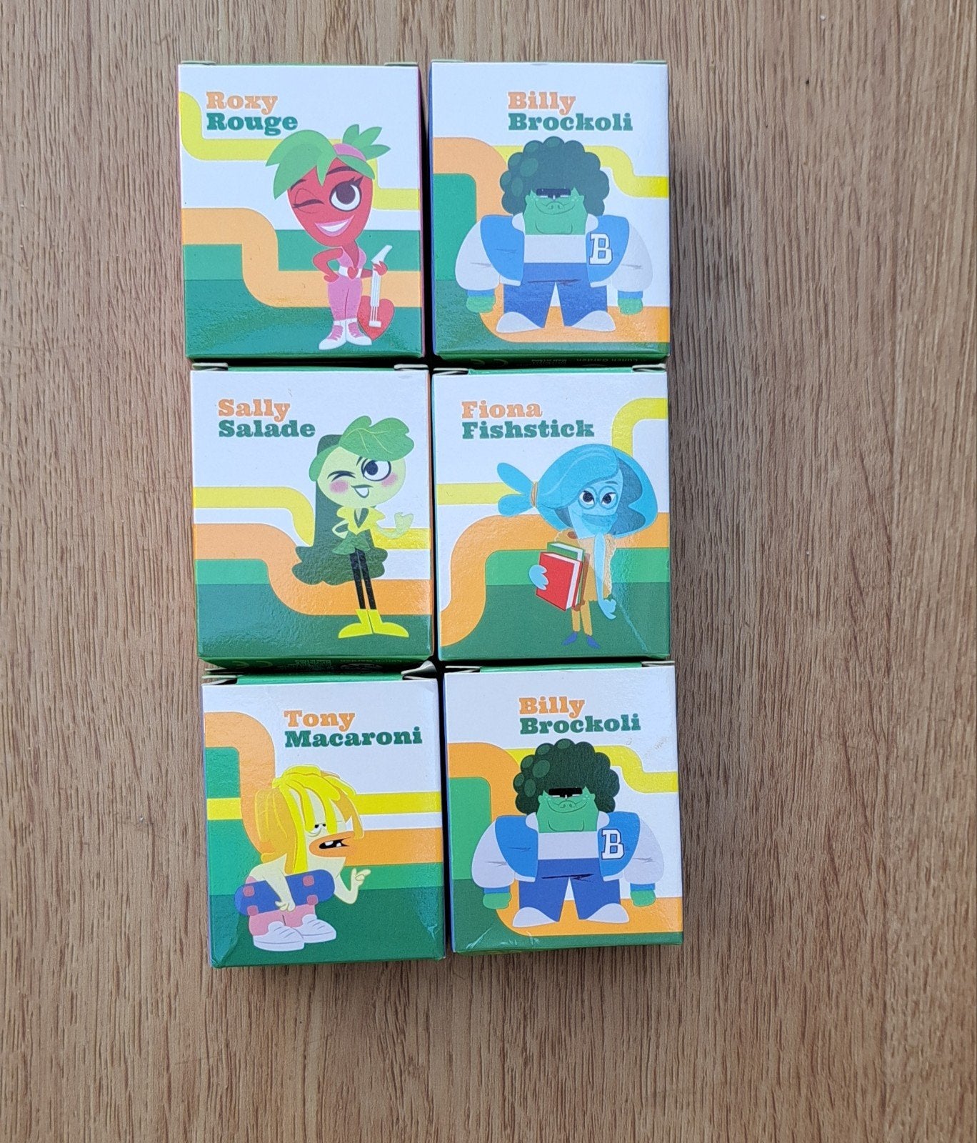 Set van 6 grappige verzamelfiguren (5 verschillende!), Verzamelen, Ophalen of Verzenden, Nieuw