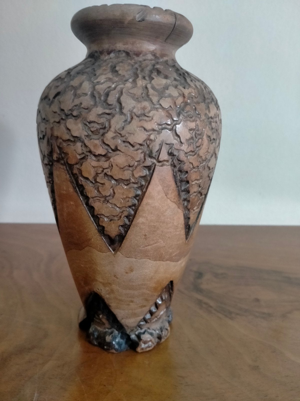 Oud houten vaasje, Antiek en Kunst, Ophalen