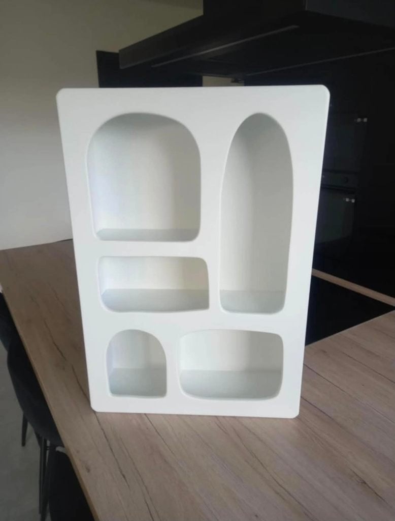 ETAGERE MURALE NICHES BLANCHE, Maison & Meubles, Enlèvement, Neuf, Étagère, Bois