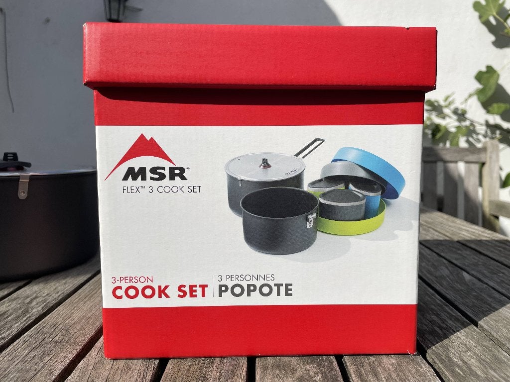 MSR kookset voor 3 personen, Ophalen of Verzenden, Zo goed als nieuw