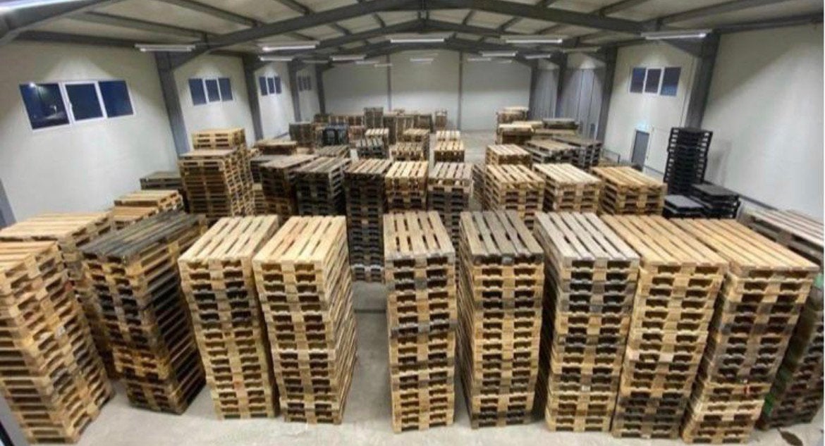 Epal euro Palettengezocht 0494119228, Ophalen, Zo goed als nieuw, Overige materialen, 75 tot 100 cm