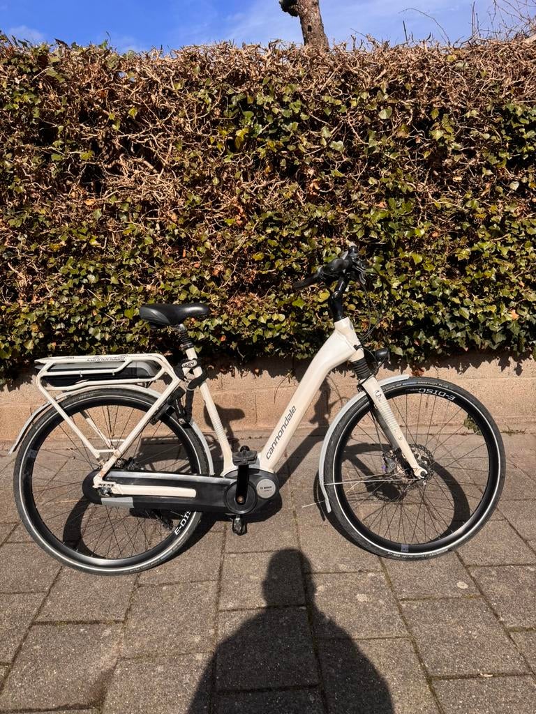 Elektrische Fiets ~ Cannondale (BOSCH middenmotor) Range 150, Ophalen of Verzenden, Gebruikt, 50 km per accu of meer