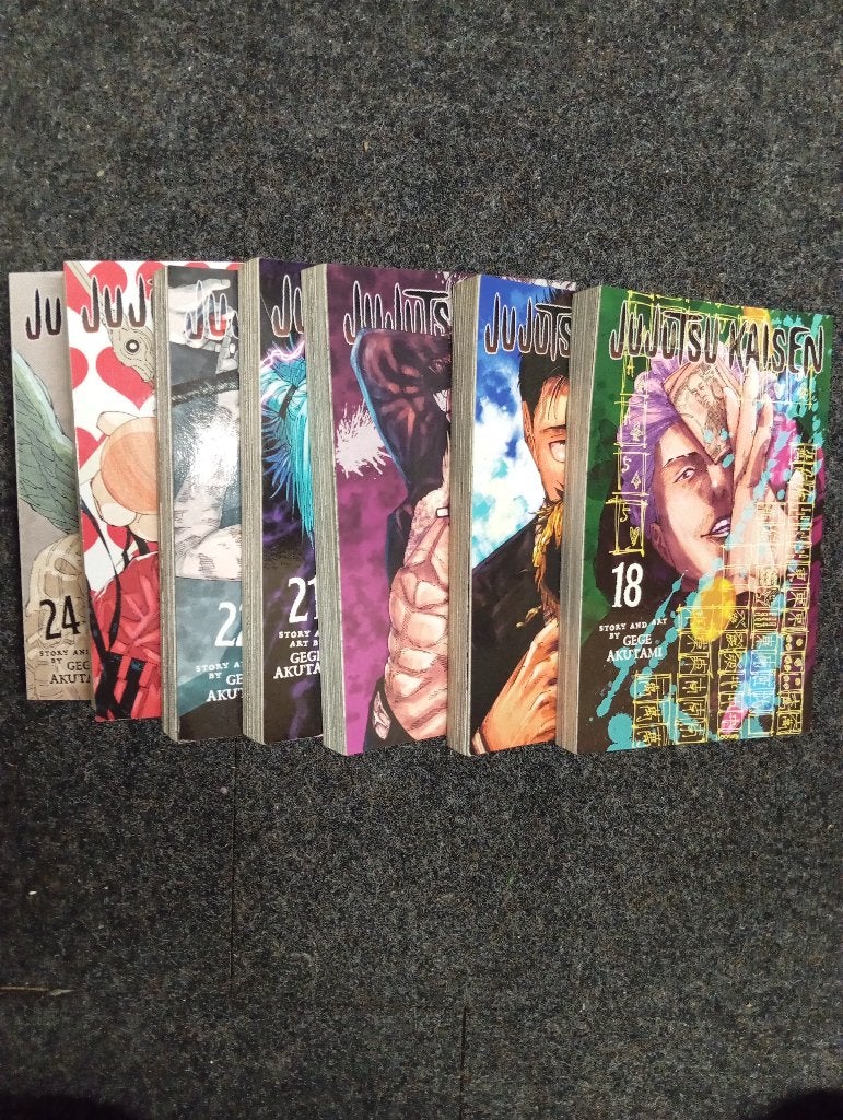 Jujutsu kaisen manga, Boeken, Ophalen, Gege akutami, Zo goed als nieuw, Japan (Manga)