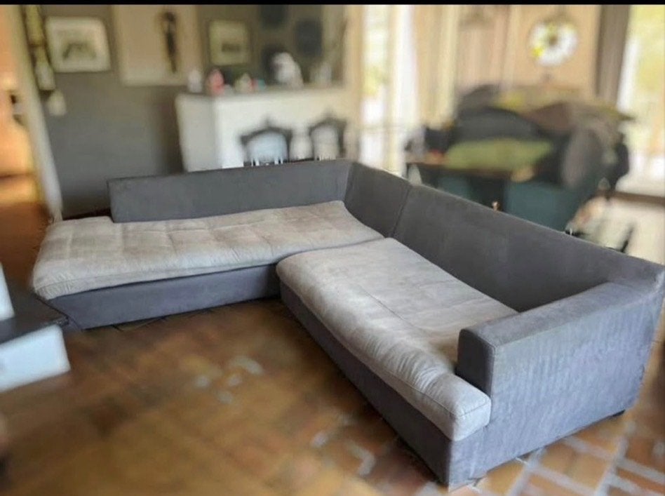 Canapé en L, Huis en Inrichting, Zetels | Zetels, Ophalen, 250 tot 300 cm, Gebruikt, Hoekbank