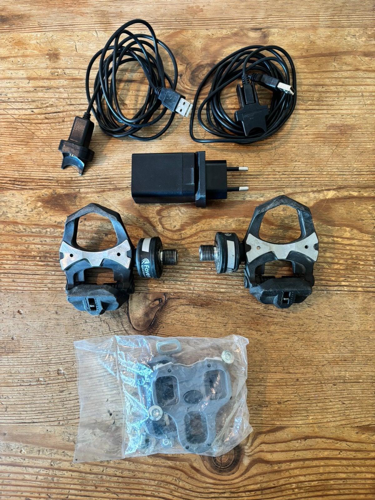 Assioma Favero pedalen met twee vermogensmeters, Fietsen en Brommers, Ophalen of Verzenden, Gebruikt, Gravelbike, Crankstel of Pedalen