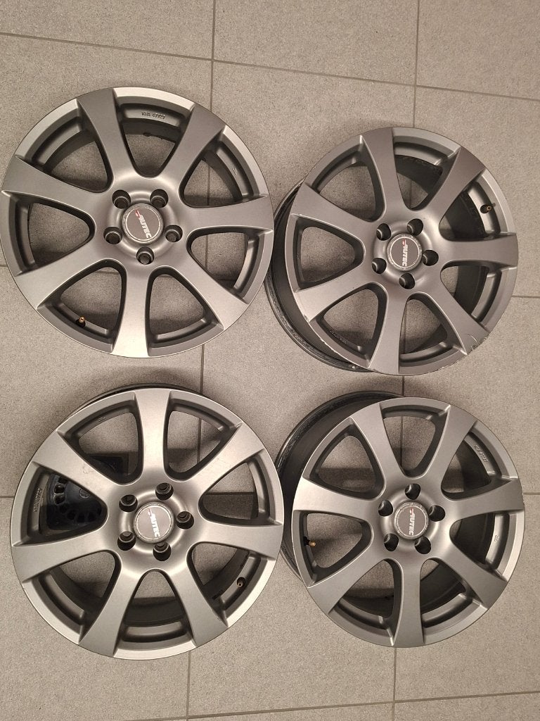 Autec aluminium velgen (4x) 7,5x17 ET36 5x110 Alfa Opel Saab, Auto-onderdelen, Ophalen, Gebruikt, Velg(en), 17 inch