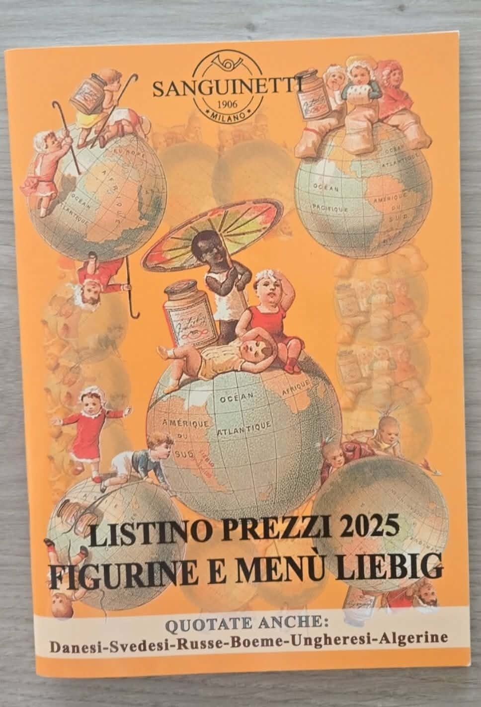 Sanguinetti prijslijst 2025 nieuw liebig, Verzamelen, Ophalen of Verzenden