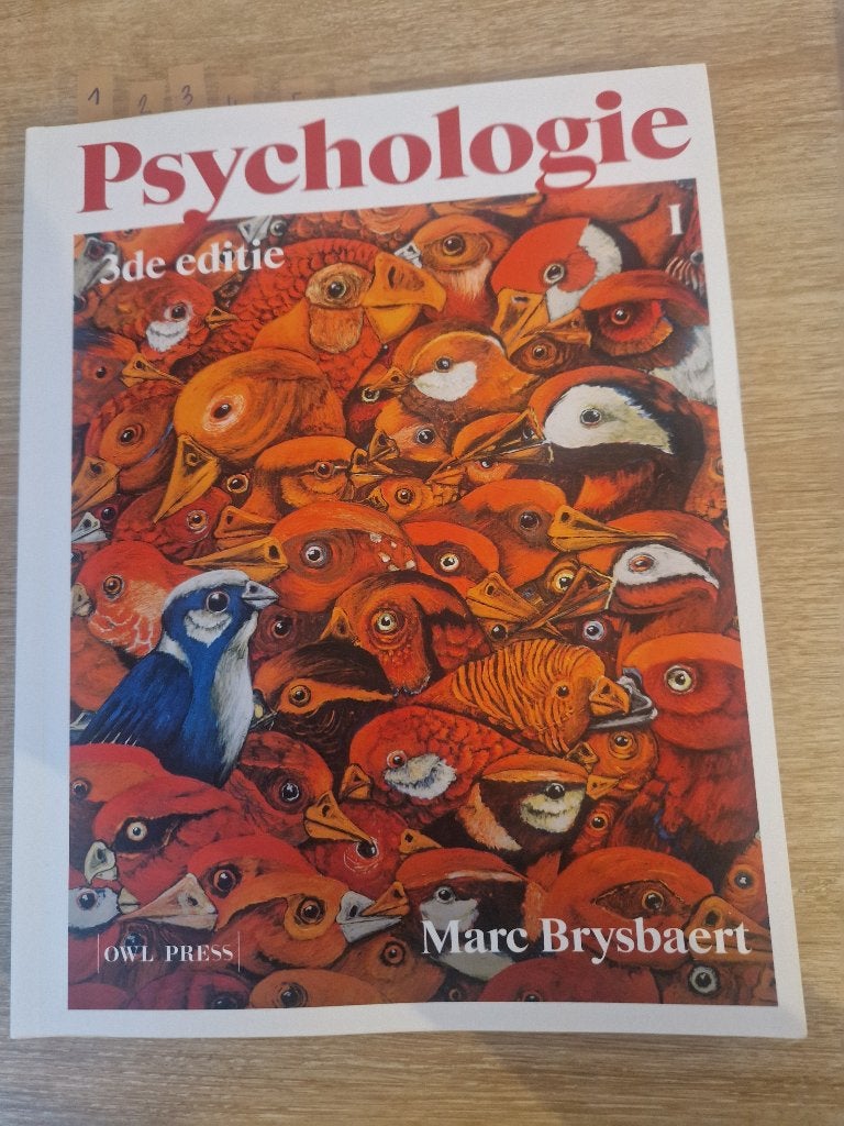 Psychologie boek Marc Brysbaert, Enlèvement, Comme neuf
