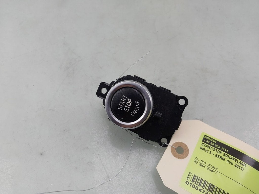 START/STOP SCHAKELAAR BMW 5 serie Touring (F11), Auto-onderdelen, Gebruikt, BMW, Petuelring 130
80809  München, DE, Bayerische Motoren Werke AG