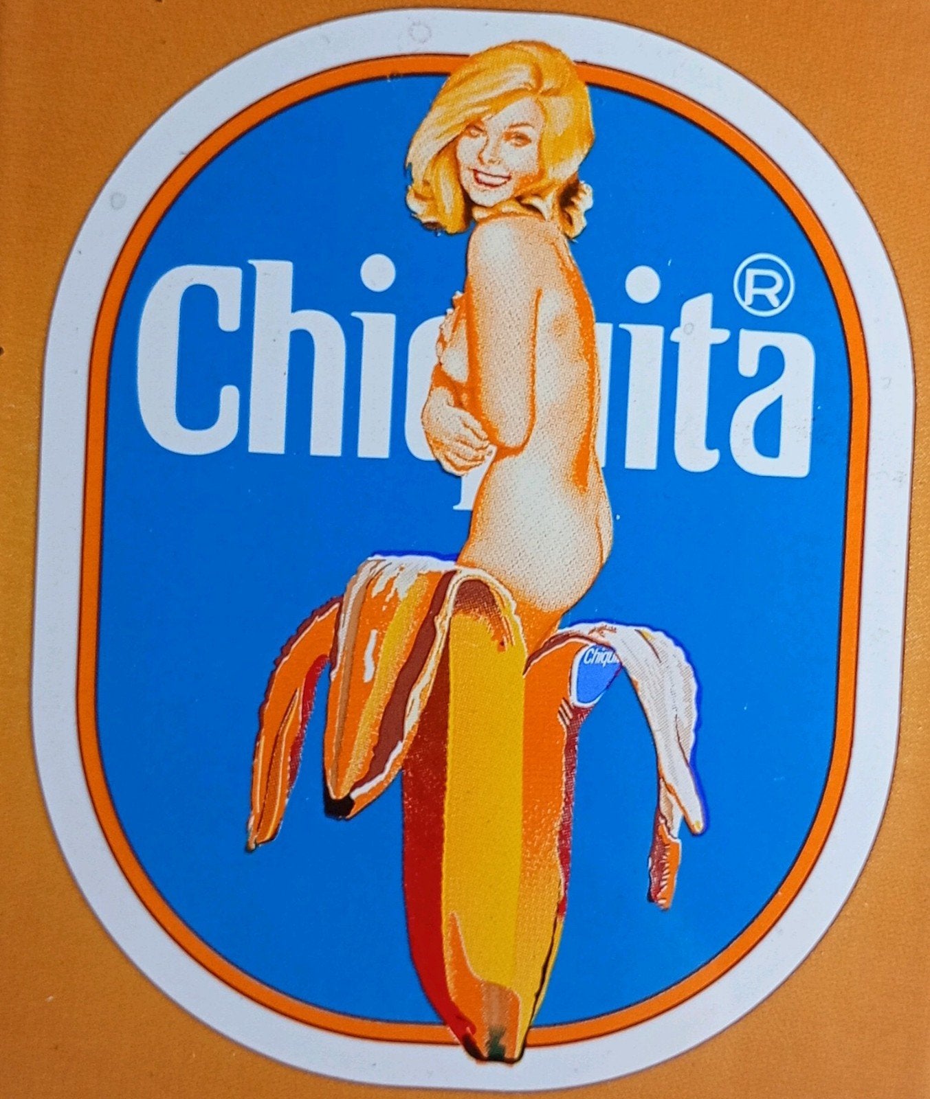 Emaille chiquita bandana Melle ramos, Ophalen of Verzenden