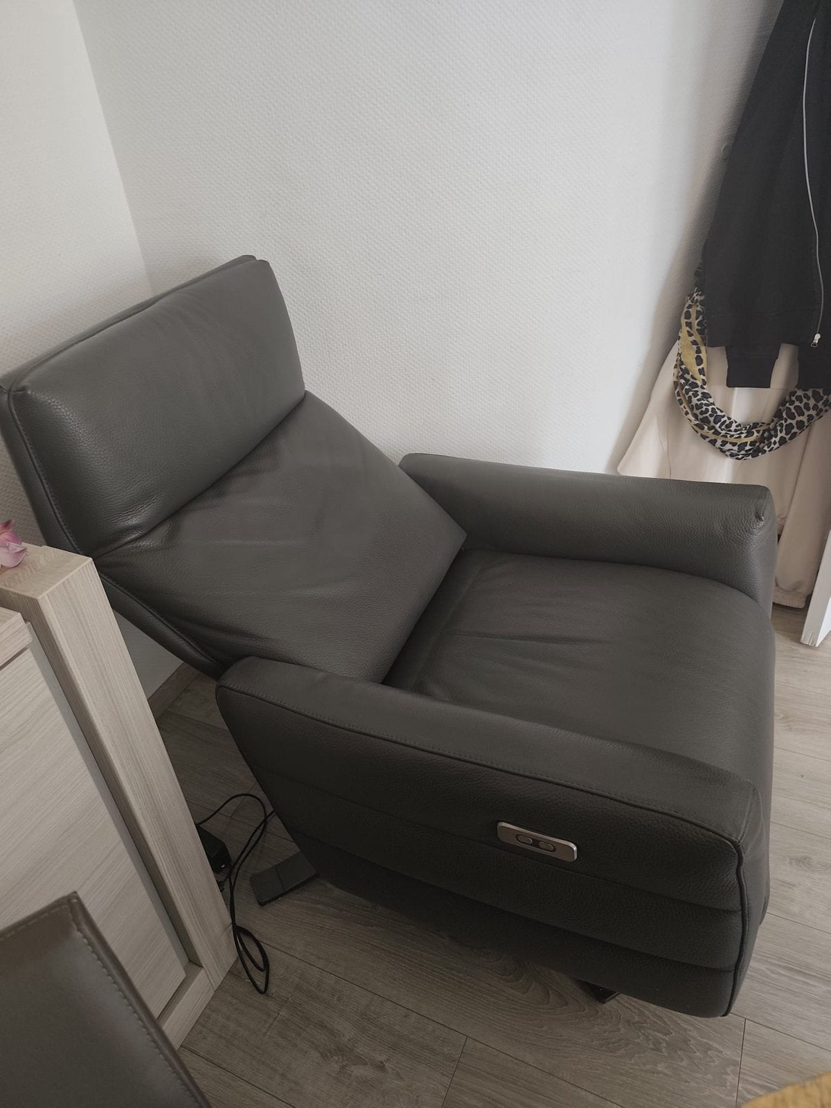 Siège en cuir Relax, Maison & Meubles, Enlèvement, Comme neuf