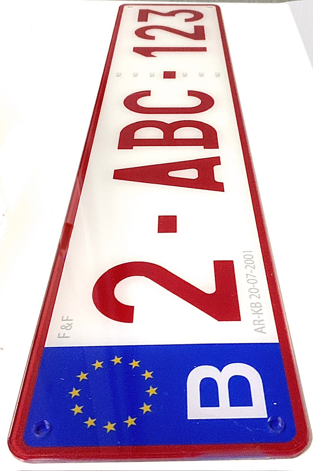 PLEXI-kentekenplaat, ., Nieuw, Ophalen of Verzenden, Skoda