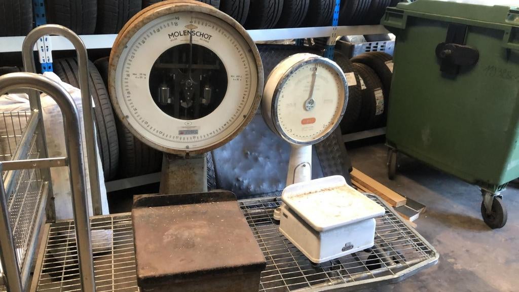 2 BERKEL WEEGSCHALEN, Ophalen