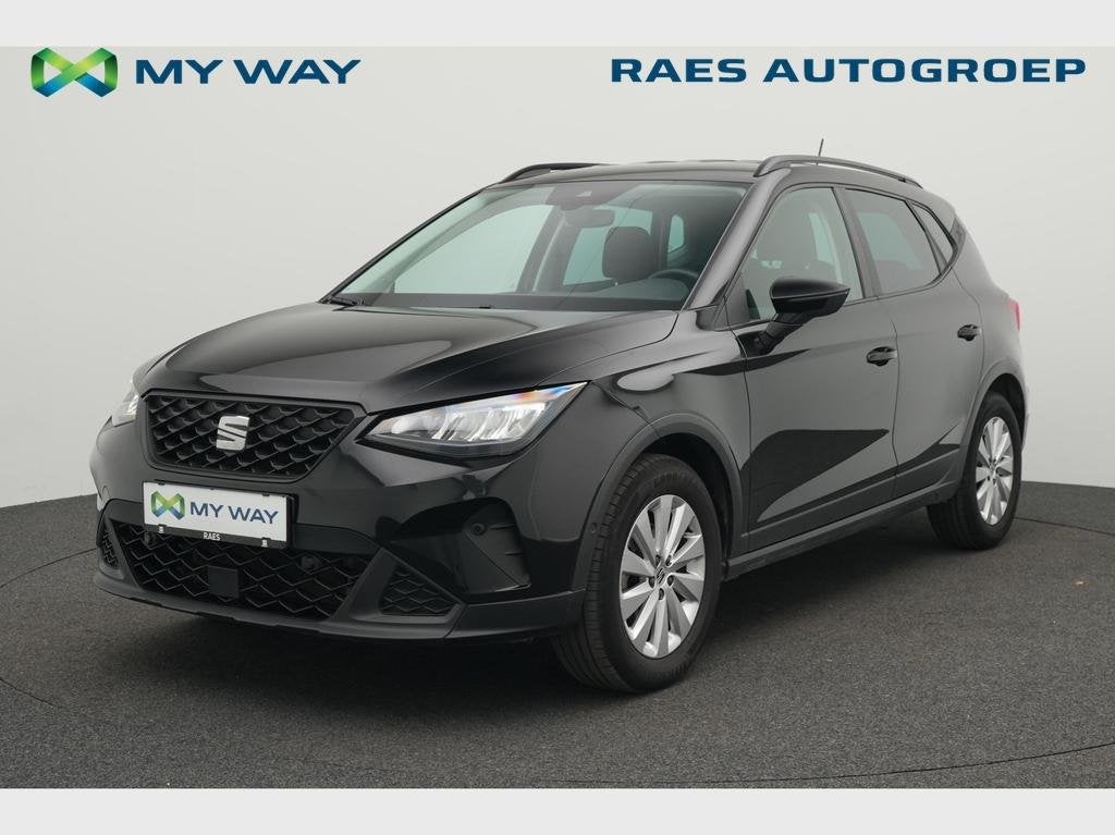 Seat Arona Arona 1.0 TSI Move! Navi DSG, Automaat, Zwart, Navigatiesysteem, SUV of Terreinwagen