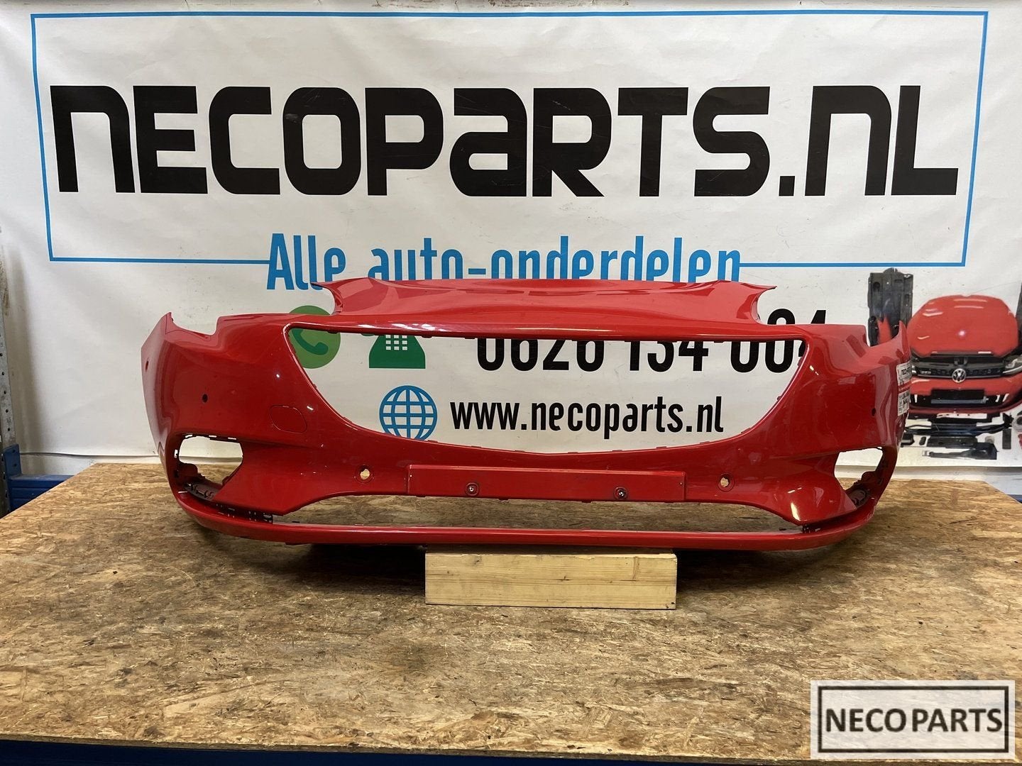 OPEL CORSA E BUMPER VOORBUMPER 6PDC 39003567, Auto-onderdelen, Gebruikt, -, -, Opel