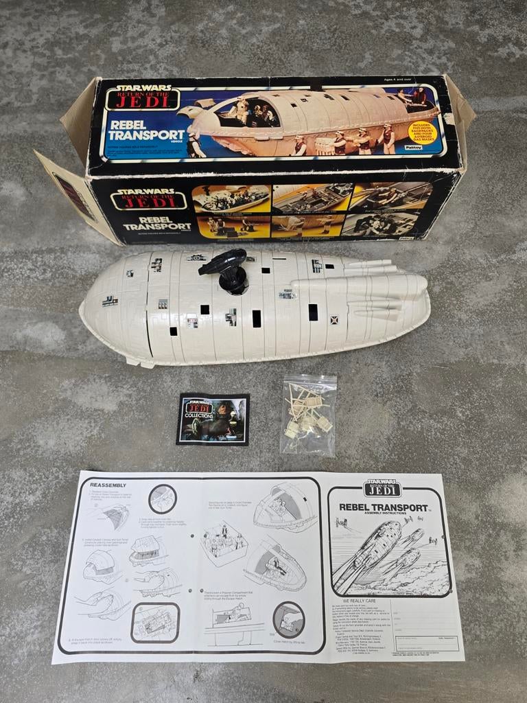 Star wars vintage Rebel Transport, Ophalen of Verzenden, Zo goed als nieuw