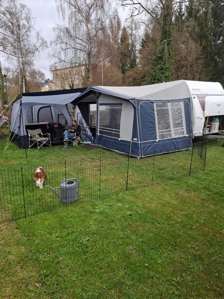 Voortent, Ophalen, Gebruikt