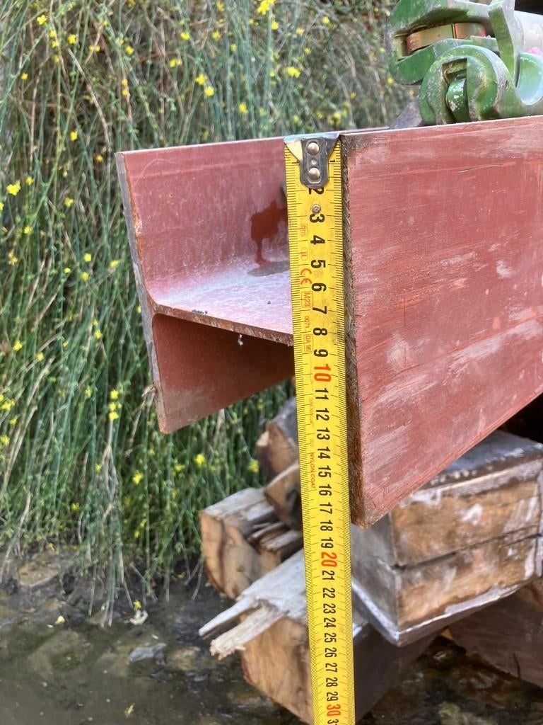 poutrels /balken  in verschillende maten, Doe-het-zelf en Bouw, Metalen, Ophalen, Zo goed als nieuw, IJzer