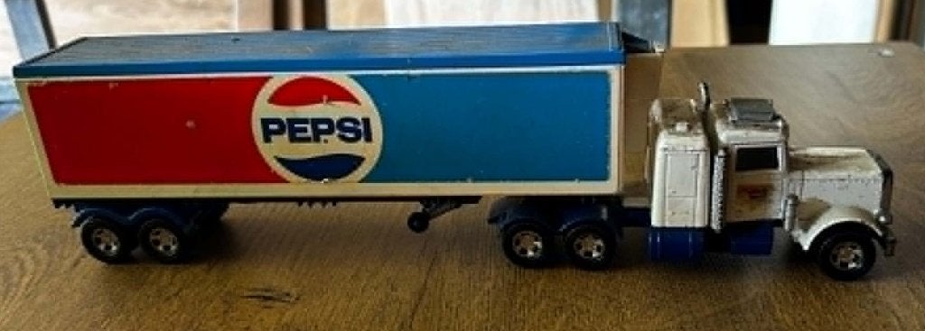Camion Pepsi Matchbox, Envoi, Utilisé, Bus ou Camion, Matchbox