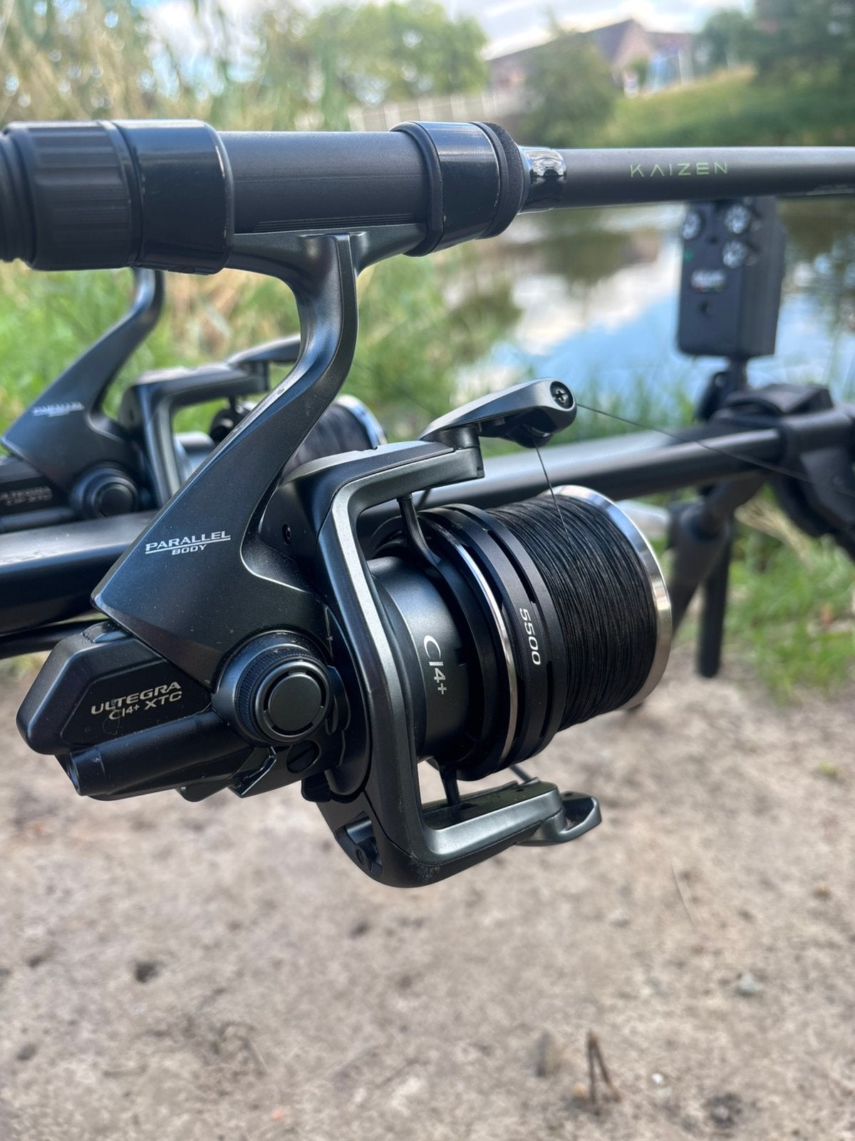 2x shimano 5500 xtc ci4 molens, Ophalen, Zo goed als nieuw