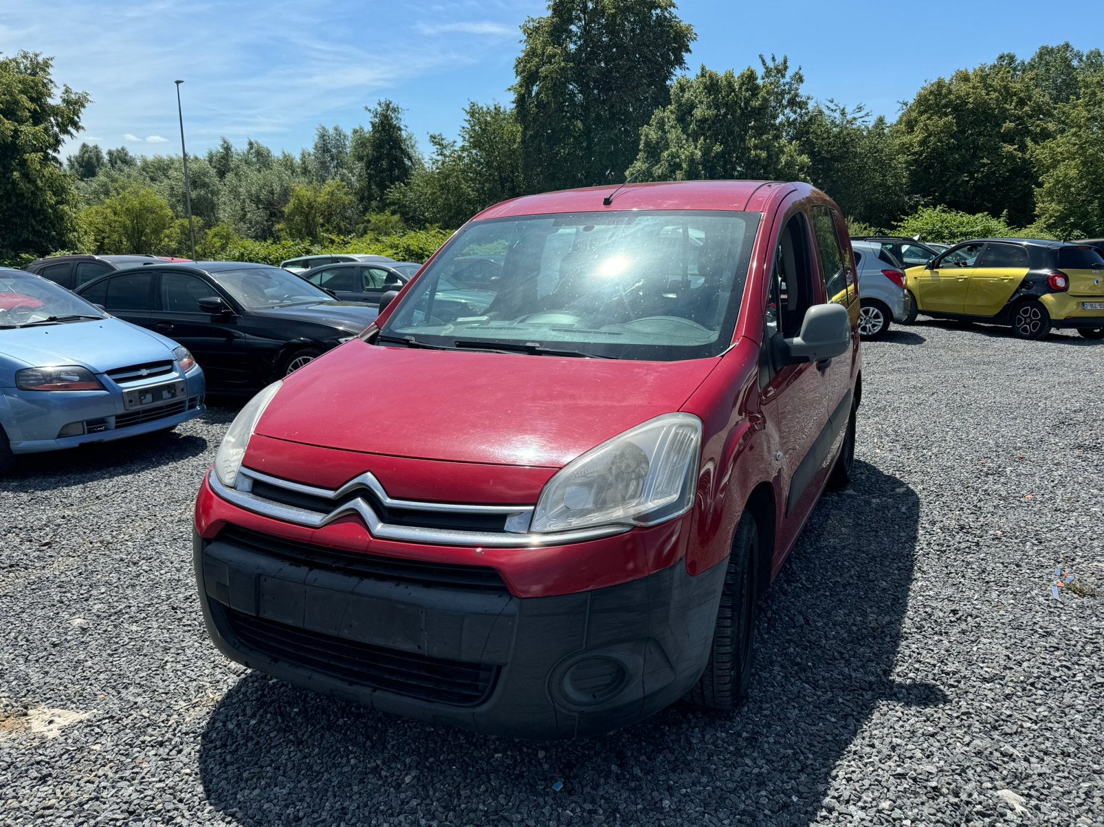 CITROEN BERLINGO  - UTILITAIRE, Rouge, Euro 5, Achat, Vitres électriques