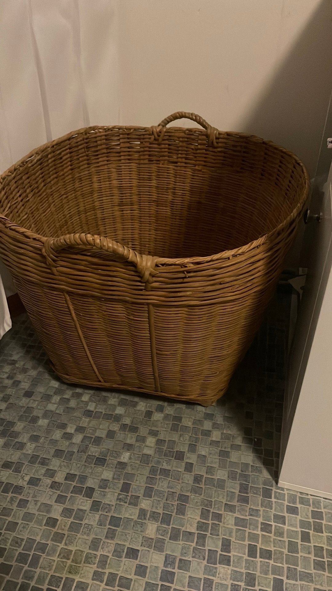 Panier vintage en parfaite état, Maison & Meubles, Enlèvement, Comme neuf, Panier