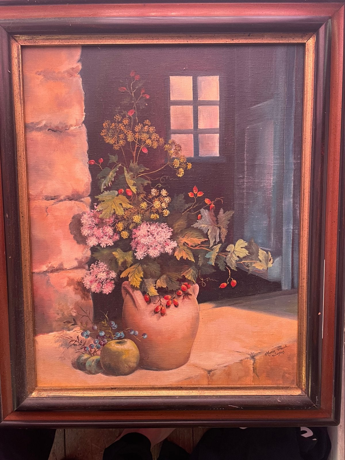 Tableau de Marie Paul Legros, Enlèvement