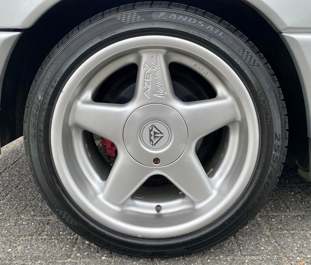 Mercedes SL 17” Breedset Azev velgen met banden, Pneus et Jantes, 255 mm, Véhicule de tourisme, Pneus été