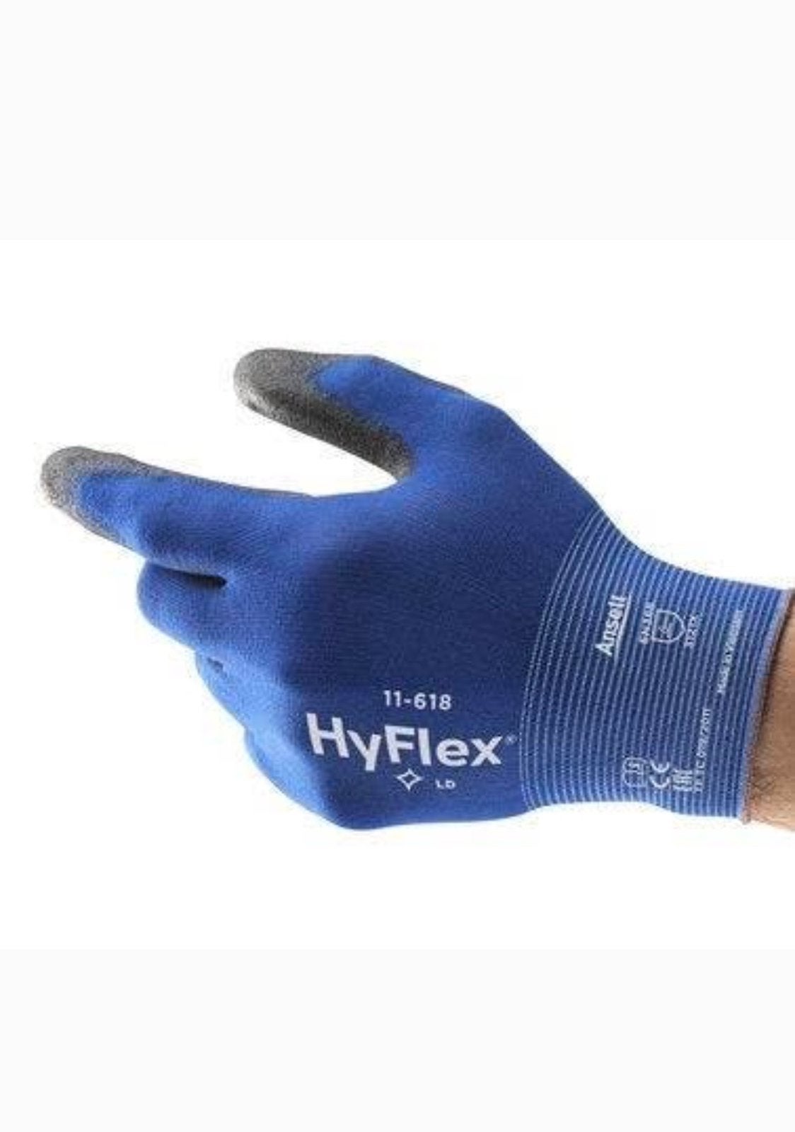 Ansell hyflex 11/618 werkhandschoenen 12 stuks, Ophalen of Verzenden, Nieuw
