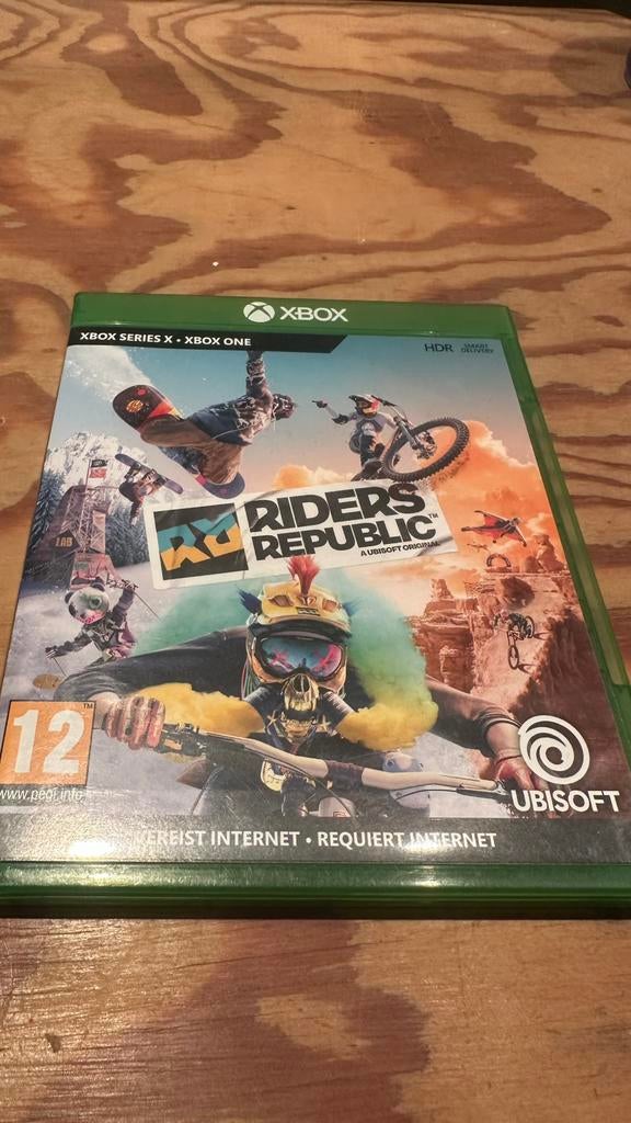 Riders Republic xbox, Games en Spelcomputers, Ophalen, Zo goed als nieuw
