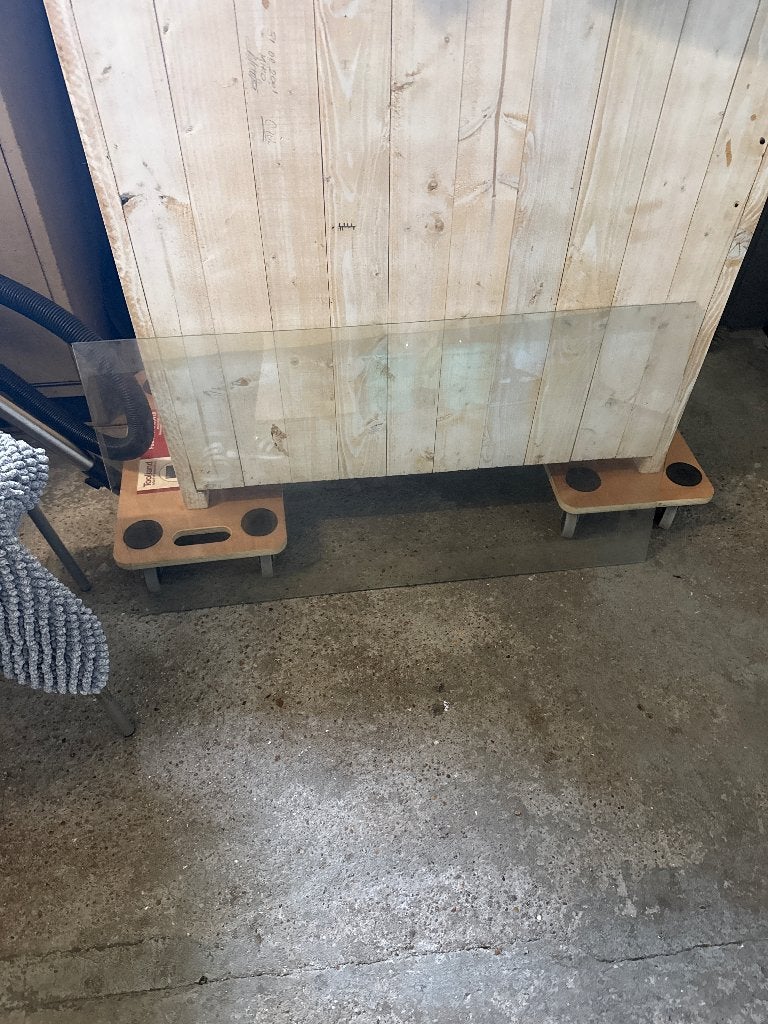 Glasplaat, Ophalen, Gebruikt, Glasplaat