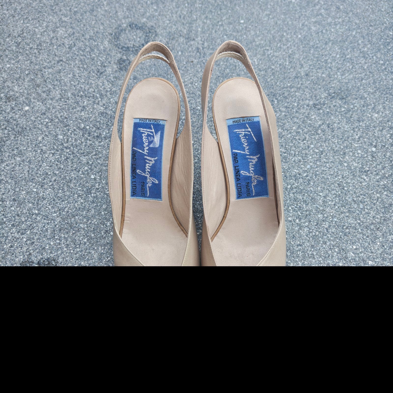 Thierry Mugler millésime 38,5, Thierry Mugler, Enlèvement ou Envoi, Beige, Chaussures de danse