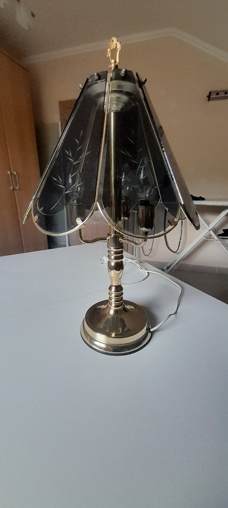 Vintage aanraaklamp, Ophalen, Zo goed als nieuw, Glas, Draadloos