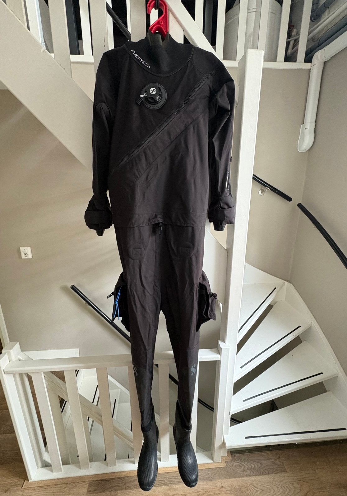 Scubapro Evertech Dry Breathable Dames droogpak - Maat M, Watersport en Boten, Duiken, Ophalen of Verzenden, Zo goed als nieuw