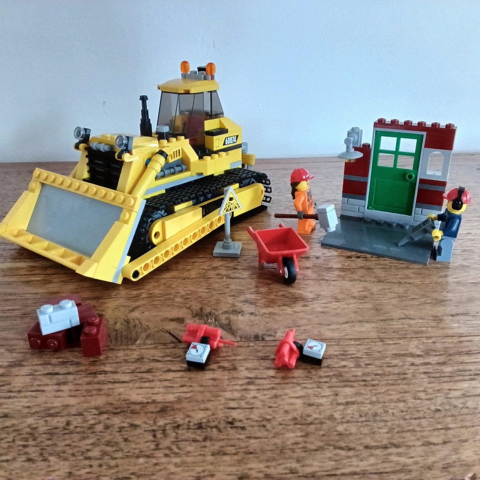 Lego 60074: Bulldozer, City, Lego, Ophalen of Verzenden, Complete set