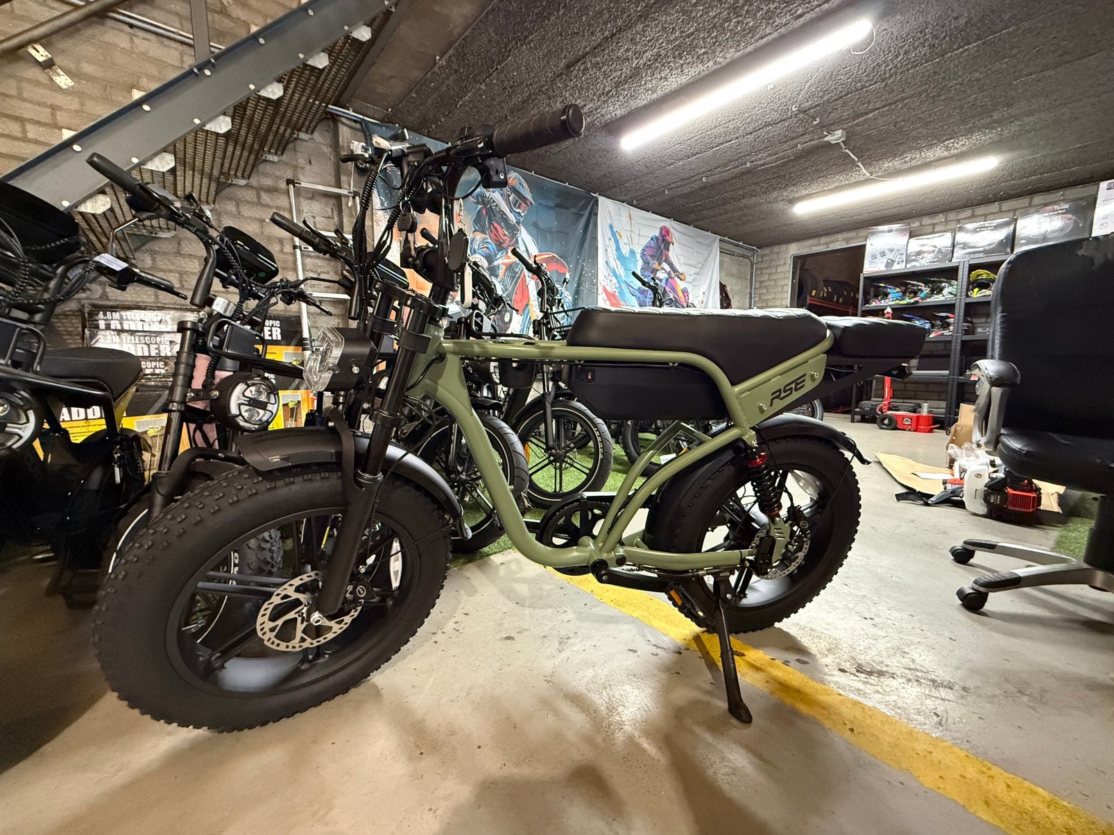 Fatbike RSE, V20 pro, V8 ultra, Q9 en nog veel meer, Ophalen, Nieuw, Schijfrem